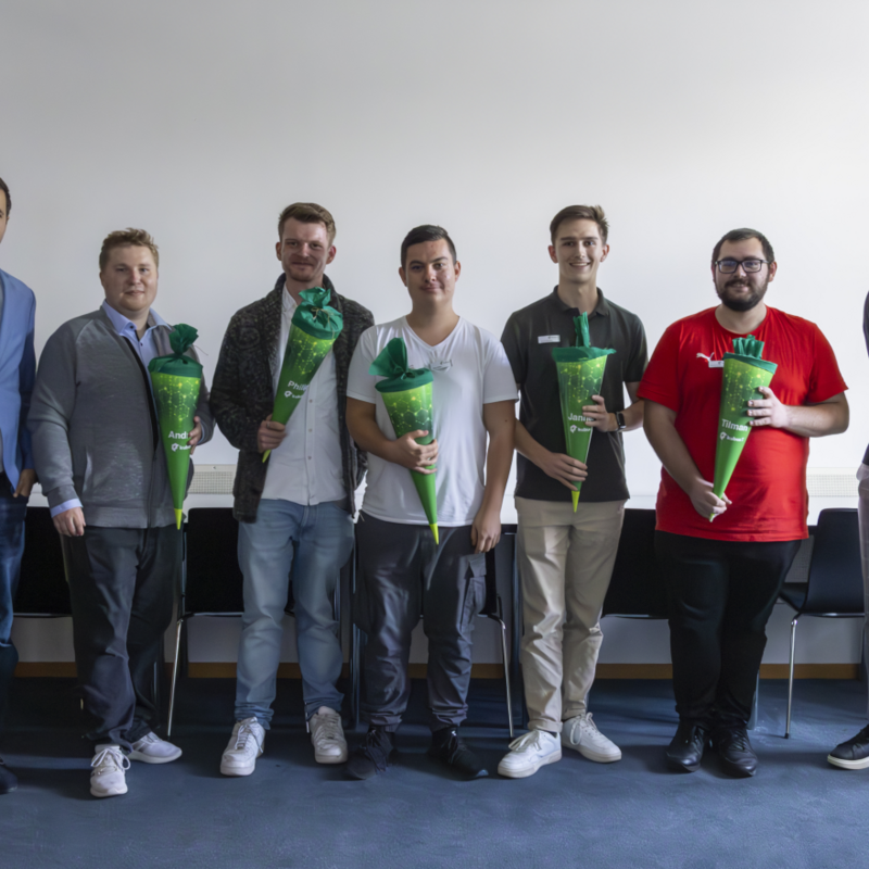 Die neuen Auszubildenden und Studierenden der kubus IT Die neuen Auszubildenden und Studierenden der kubus IT